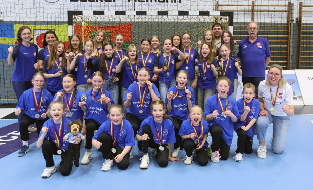 Zwei w Jugendmannschaften werden Doublesieger